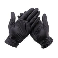 Wegwerp Handschoenen Zwart Eco Gloovy 100st. - Maat M