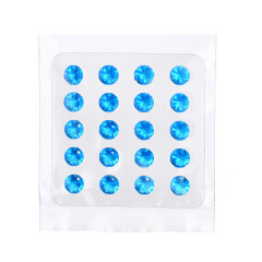 BrandNewCake Eetbare Jelly Diamanten Blauw 20st