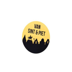 Etiket 'Van Sint & Piet' 500 stuks