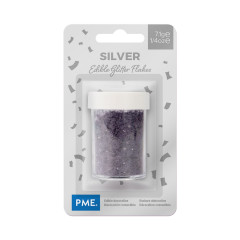 Glitter strooisel PME Zilver 7 gram