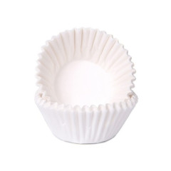 Cupcake Cups HoM Wit Petitfour 25x19mm. 100st.