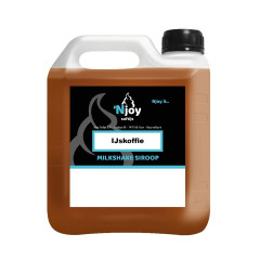 Njoy Milkshake Siroop IJskoffie/Latte Macchiato (2 liter)