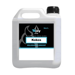Njoy Milkshake Siroop Kokos (2 liter)**