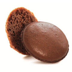 Pidy Chewy Macarons Chocolade Ø7cm 64st.