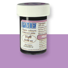 Kleurstof gel PME Misty Mauve 25 gram