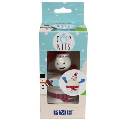 PME Cupcake Kit Sneeuwpop 6st.**