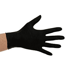 Wegwerp Handschoenen Zwart Soft Nitril 100st. - Maat L