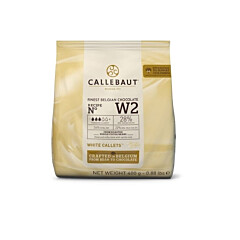 Callebaut Chocolade Callets Wit (W2) 400g
