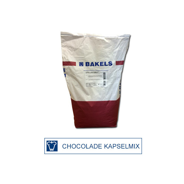 Bakels Chocoladebiscuit/Kapsel-mix Moscovisch 15 kg