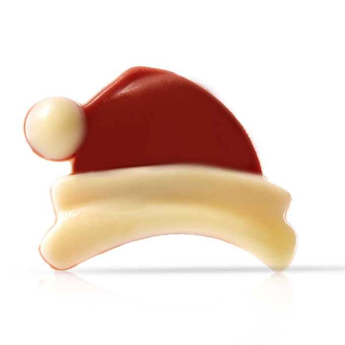 Dobla Chocoladedecoratie Kerstman Muts (218 stuks)