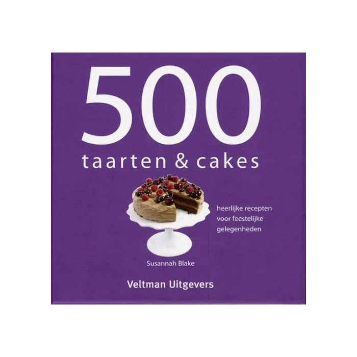 Boek: 500 Taarten & Cakes