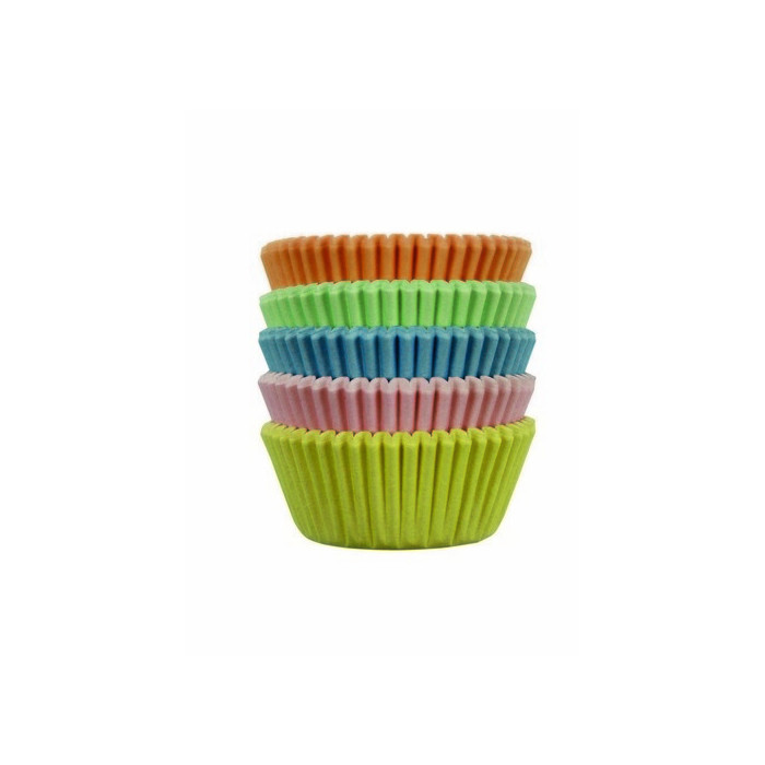 Cupcake cups PME MINI Pastel kleuren 100 stuks