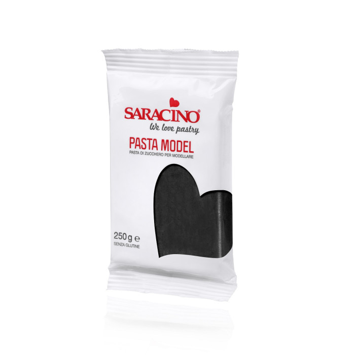 Saracino Modelling Paste Zwart 250g