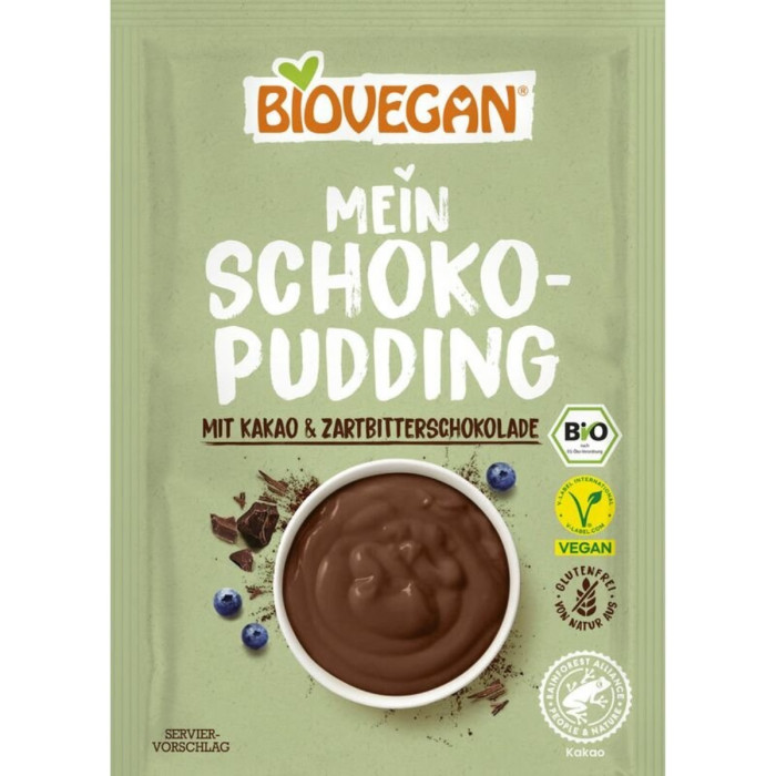 BioVegan Chocolade Pudding Biologisch 55g