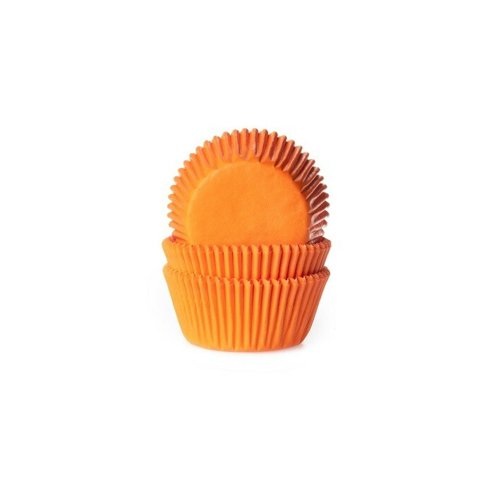 Cupcake Cups HoM Oranje 50x33mm. 500st.