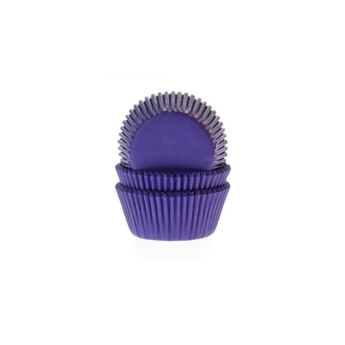 Cupcake Cups HoM Paars 50x33mm. 50st.