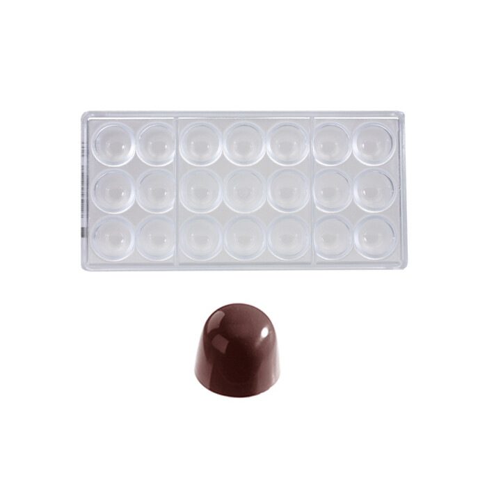 Bonbonvorm Chocolate World Kegel (21x) Ø30x25 mm