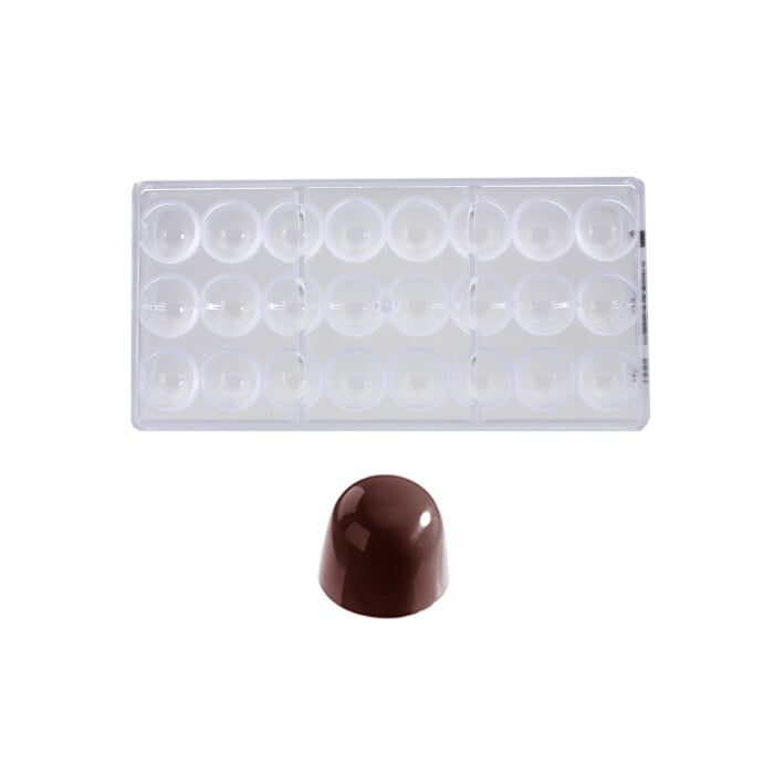 Bonbonvorm Chocolate World Kegel (24x) Ø29x25 mm