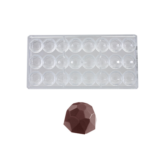 Bonbonvorm Chocolate World Diamantje (24x) 28,5x18 mm