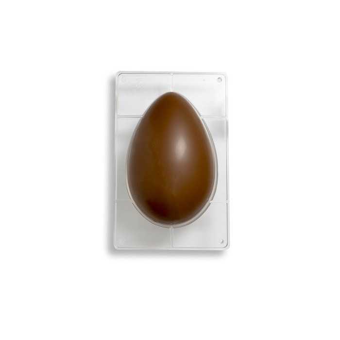 Chocolade Holvorm Half-Ei Glad 330x215mm