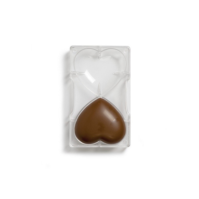 Chocolade Holvorm Hart (2x) 91,5x101mm