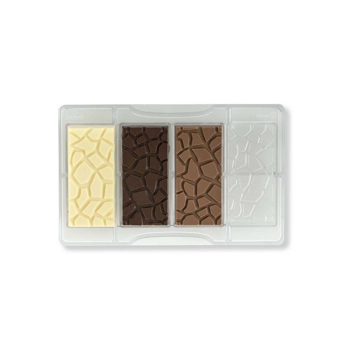 Chocolademal Schildpad Tablet (4x) 8,5x4,2 cm