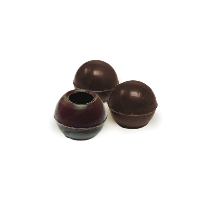 Dobla Truffelkogel Pure Chocolade 25 mm (504 stuks)