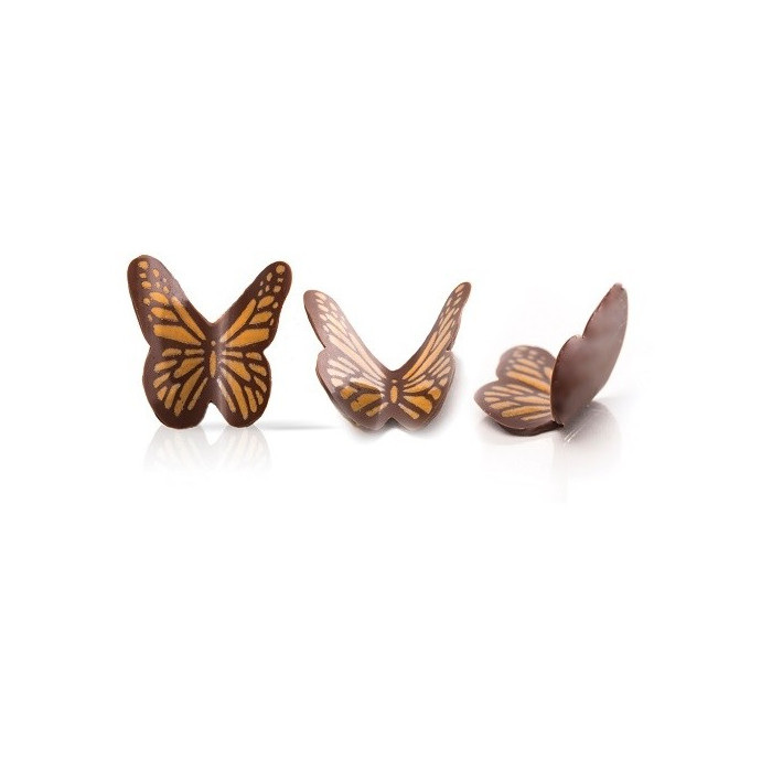 Dobla Chocoladedecoratie Vlinder (120 stuks)