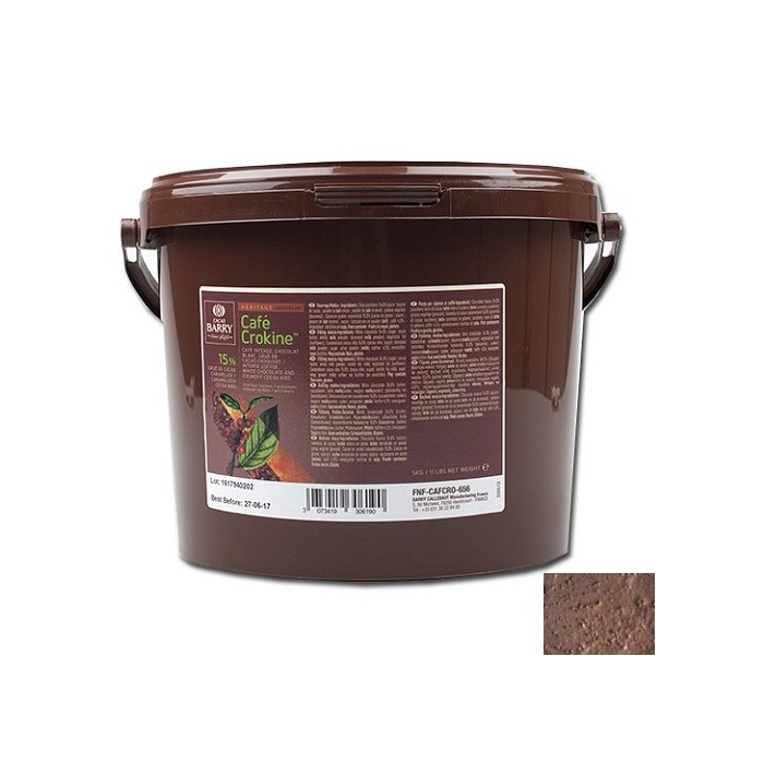 CacaoBarry CafeCrokine krokante vulling (koffie) 5kg