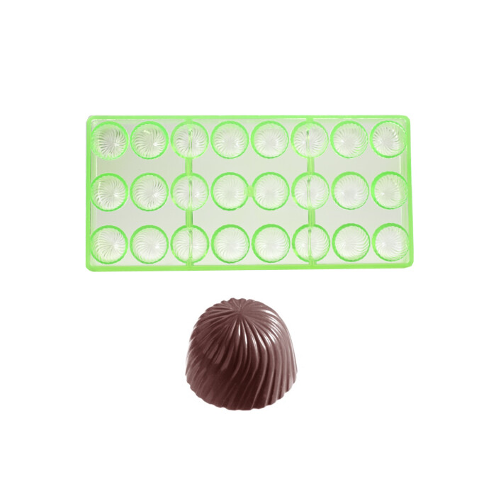 Bonbonvorm Chocolate World GL Dopje (24x) 29x19mm