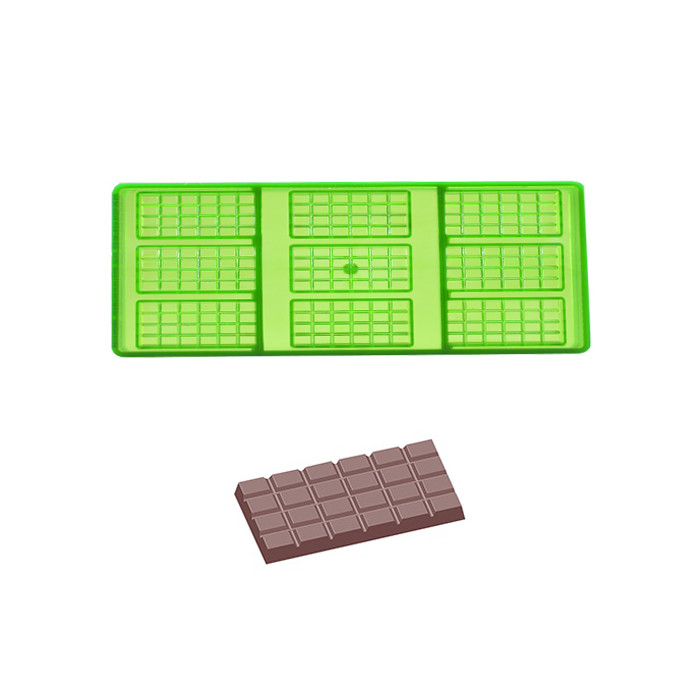 Chocolademal Chocolate World GL Tabletje (9x) 67x33x5mm