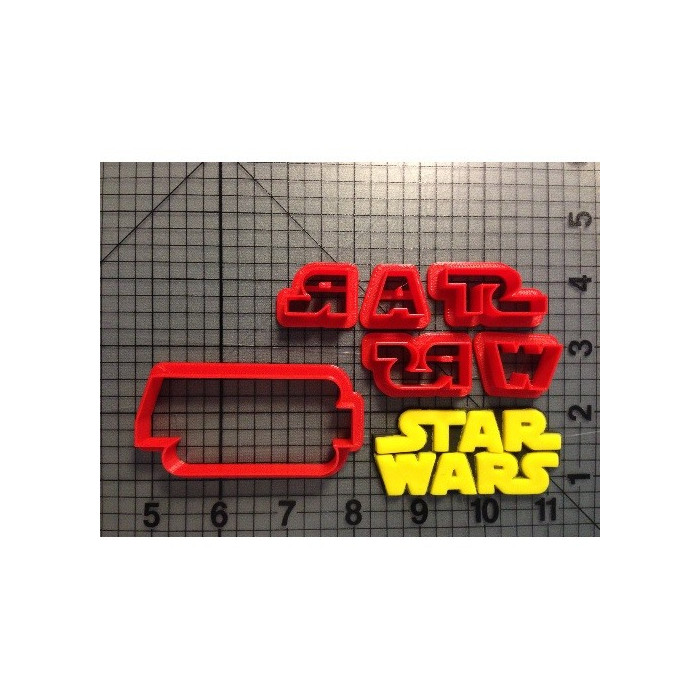 Koekjes uitsteker Logo Star Wars 50mm 6-delig
