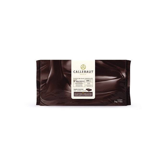 Callebaut Chocoladeblok Puur 5kg (zonder suiker)