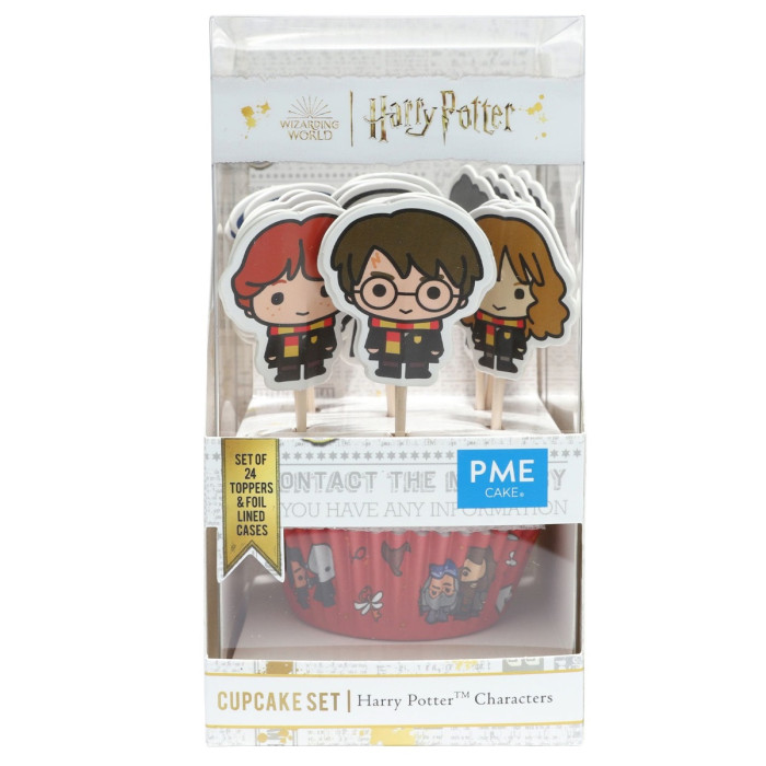 PME Harry Potter Karakters Cupcake Set 24st.