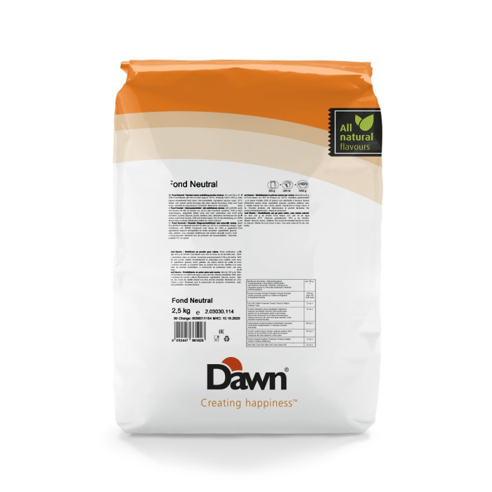 Dawn Fond Neutraal (Mousse/Creme) 2,5kg