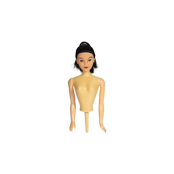 PME Barbie Doll Pick (Pin Popje) Zwart haar