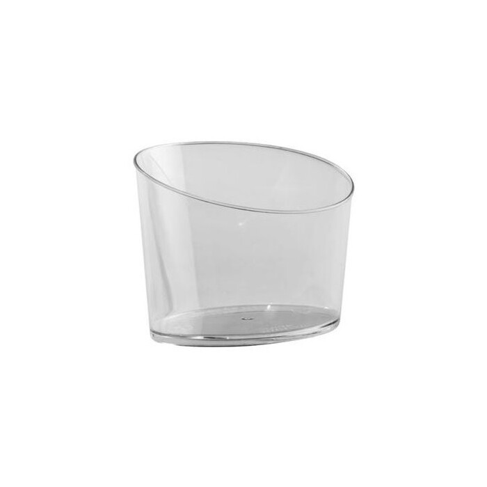 Martellato Lepelgebak cups transparant  (190 ml)/ 100 stuks