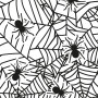Traktatiezakjes Halloween Spinnen 12,5x3x24(h) cm 20 stuks