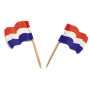 Vlagprikker Nederland Wapperend 500st.