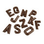 Chocolademal Chocolate World Alfabet (A t/m Z) 4x3x0,6cm