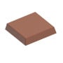 Bonbonvorm Chocolate World Vierkant (21x) 30,5x5,5mm