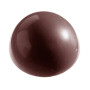 Chocolade Holvorm Chocolate World Halve Bol (6x) Ø80mm