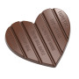 Chocolademal Chocolate World Tablet Hart (2x) 125x110x10mm