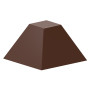 Bonbonvorm Chocolate World Piramide Afgekapt (21x) 27x17mm**