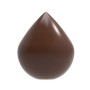 Bonbonvorm Chocolate World Kegeldruppel (32x) 27x19mm**
