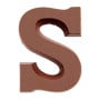 Droste Chocoladeletter Karamel Zeezout -Letter S- 135g