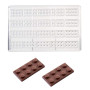 Martellato Chocolademal Blokje klein (20x) 4,5x2,3x0,6cm