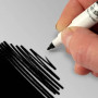RD Stift eetbare inkt dubbelzijdig Zwart