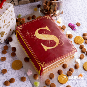 Boek van Sinterklaas taart recept
