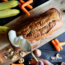 Carrot cake bananenbrood recept